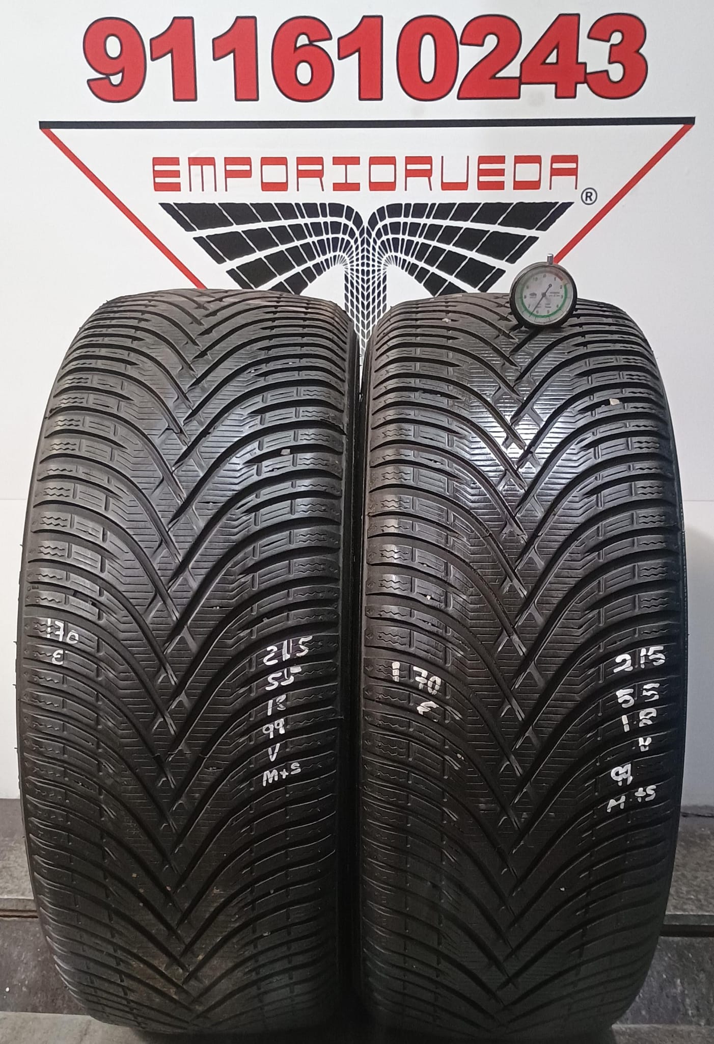 KLEBER  USADO M+S 215/55 R18 99 V
